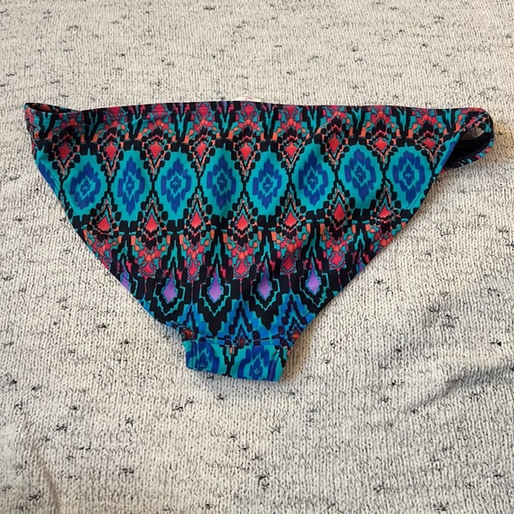 Xhilaration Aztec Print Swimsuit Bottoms - Picture 2 of 4